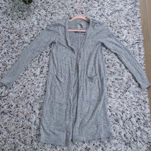 Long Grey Loungewear Cardigan